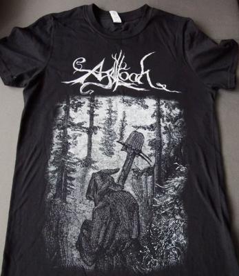 Sällsynt Agalloch Kortärmad Bomulls T-shirt Svart Herr S till 4XL Gåva Fans