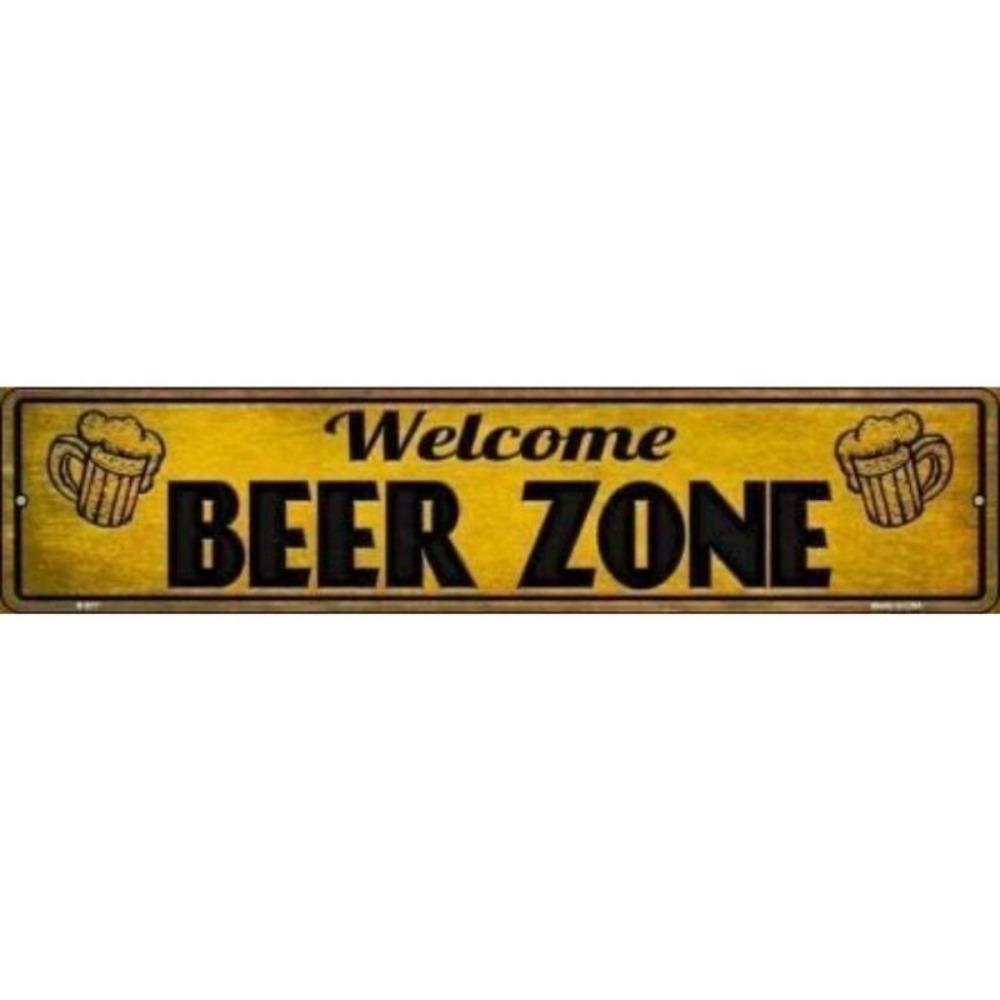 Retro Metal Wall Art for Home Office Beer Bar Decor