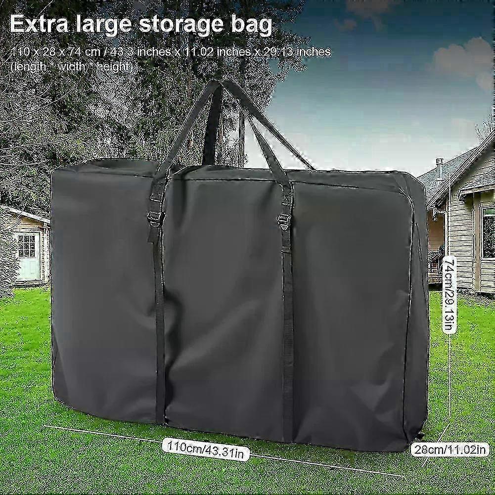 Rollator Reisetasche Wasserdichte Oxford-Stoff-Aufbewahrungstasche Verschleißfeste Rollstuhl-Schutzhülle für Strandstuhl Campingtisch