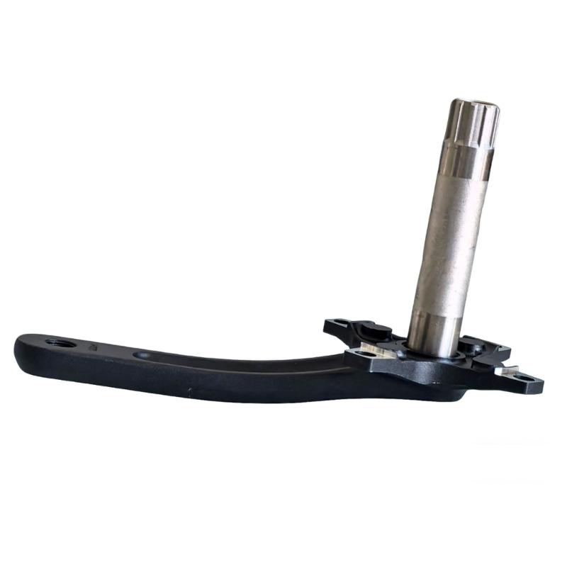 Aluminum Alloys Mountain Bike Crankset Replacement Hollow 10 Grooves Crankset 170mm Bike Right Cranks Leg Enduring 1