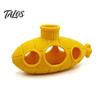 Fish Tank Stress Reducer 3D Printed Hollow Submarine Decorations, Aquarium Shrimp Hideout Ornament Ornament, Hiding Cave Shelter for Betta Lizards