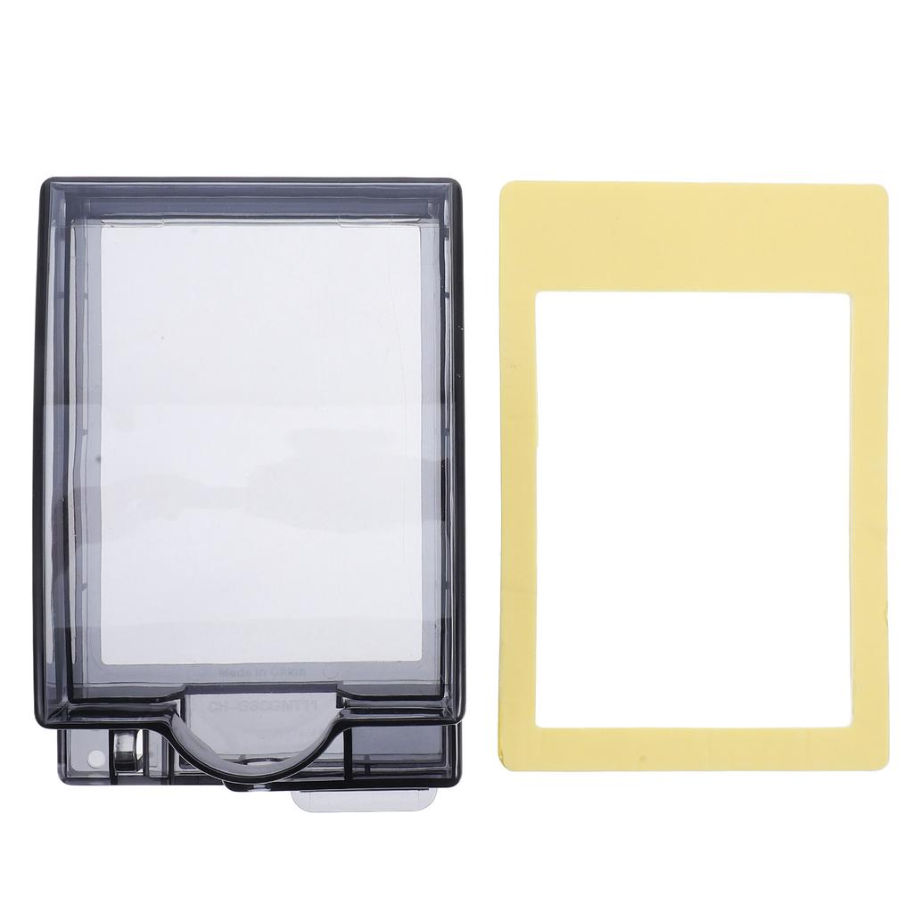 Raised Enlarged Waterproof Switch Cover Protector Box Splash Guard for Bathroom Kitchen Electrical Outlet Safety