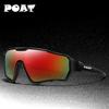 POAT Brand Sunglasses Men Women Big Frame Outdoor Sport Cycling Road Windproof Luxury Eyewear Fashion Driving Travel Goggles