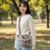 Cute Plush Crossbody Bag Small Shoulder Purses Phone Pouch Deer Shaped Purses with Magnetic Closure for Womens Girls