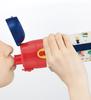 Skater Children's Water Bottle, 2-Way, 470ml (Direct Drinking) or 430ml (Cup Drinking), Thomas the Tank Engine Design, Stainless Steel, Insulated, Lig