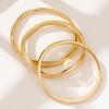 3-piece Women's Chic Geometric Bracelet, with A Retro and Minimalist Style That Catches The Eye. It Is A Casual Outfit Paired with A Divine Artifact