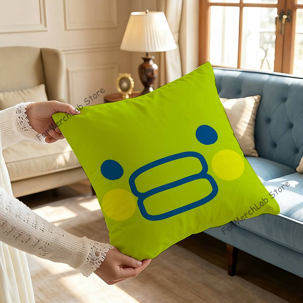 TTamagotchi MMametchi Pillow Case For Sofa Decor Car Office Room Printing Cushion Cover Decorations and Protector