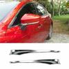 For Mazda 6 Atenza 2014-2017 Glossy Chrome Rear View Mirror Strip Molding Trim
