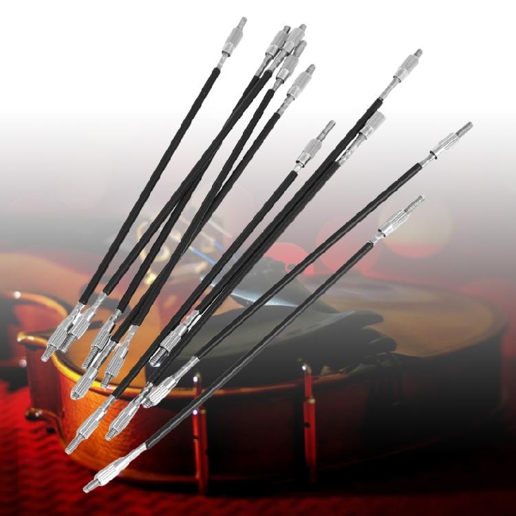 Steel Violin Tailpiece Cable Concert Violin Tailpiece for Longevity and Adjustable for All Levels of Violinists