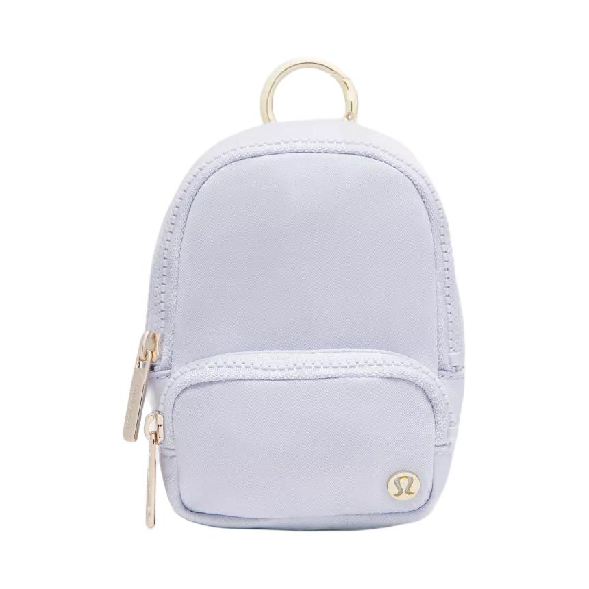 Lululemon Everywhere Brand Logo Recycled Nylon Nano Wallet Women Wallet Tranquil-Blue LU9CRYS-032507 Tranquil Blue