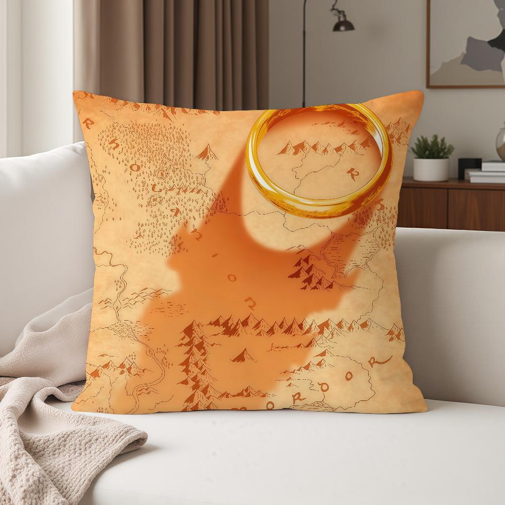 Hot Movie The LLord Of The Rrings Pillow Case Suitable For Bedrooms Living Rooms Cars Home Decoration