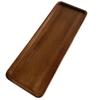 1Pc Wood Coffee Tray Rectangular Food Cup Trays Decorative Wood Salver Gongfu Tea Pallet Dessert Candy Bamboo Pallet