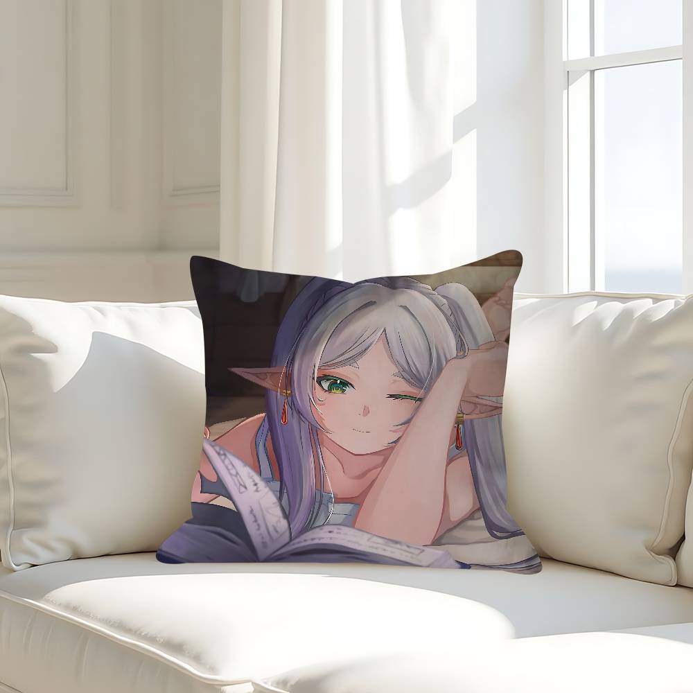 

Cute F-Frierens 45*45cm Cushion Cover Pillow Cover Decor Pillowcase Home Pillowcase For Couch Pillow 16x16Inch