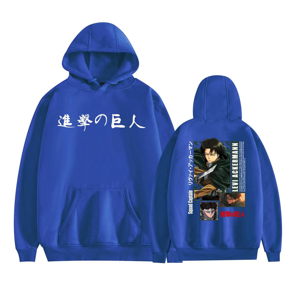 Unisex Cosplay Hoodie Pullover Women Men Attack On Titan Anime Hooded Sweatshirt Costume