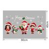 Static Window Clings Cartoon Pattern Holiday Decorations Christmas Stickers  Holiday Season