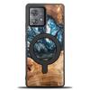 Bewood Unique Case for Motorola Edge 40 40 Neo - Planets - Earth with MagSafe