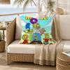 SSimpsons Cartoon Pillow Case for Sofa Living Room Home office Decor Protective Cover