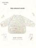 Waterproof Long Sleeve Baby Bib - Oil-Proof, Cotton Coverall for All Seasons.