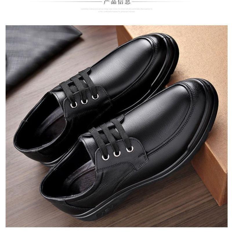 Men's men's leather shoes high-end deodorant non-slip versatile