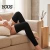 Winter Leg Protectors 1 Pair Knit Warmers for Elderly Women, Soft Stretchy Breathable Thick Knee Sleeves, Anti-slip Long Boot Socks Cold Weather