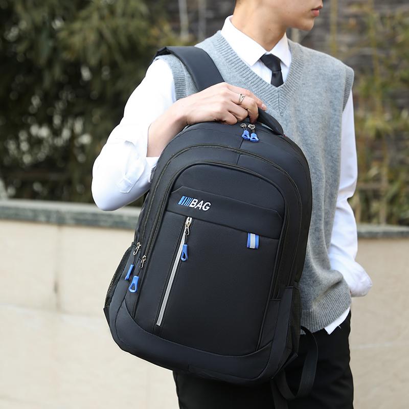 Herren Rucksäcke Großes Fassungsvermögen Nylon Business Computertasche Lässiger Reiserucksack Mode Oberstufenschüler Schultasche