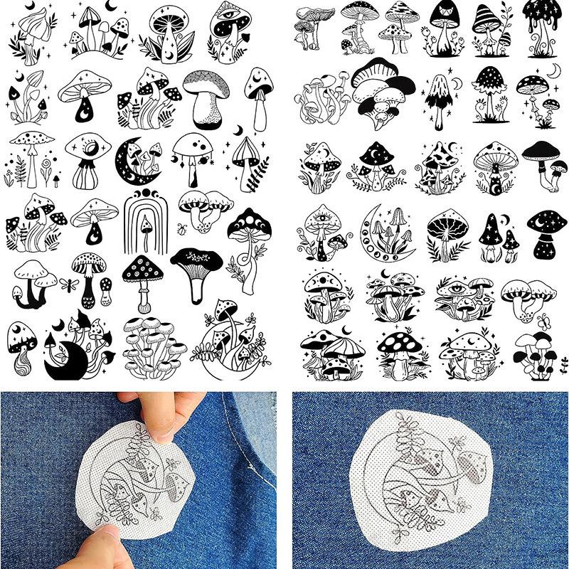 

Богемный стиль, Множество узоров, Водорастворимая вышивка, Стабилизатор, Вышивальная бумага со стежками, DIY вышивка, Шаблон для рисования от руки