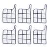 6 Pcs Vacuum Cleaner Filter Dust Prevention Vacuum Cleaner Spare Parts Replacement Filter for VK135 VK136