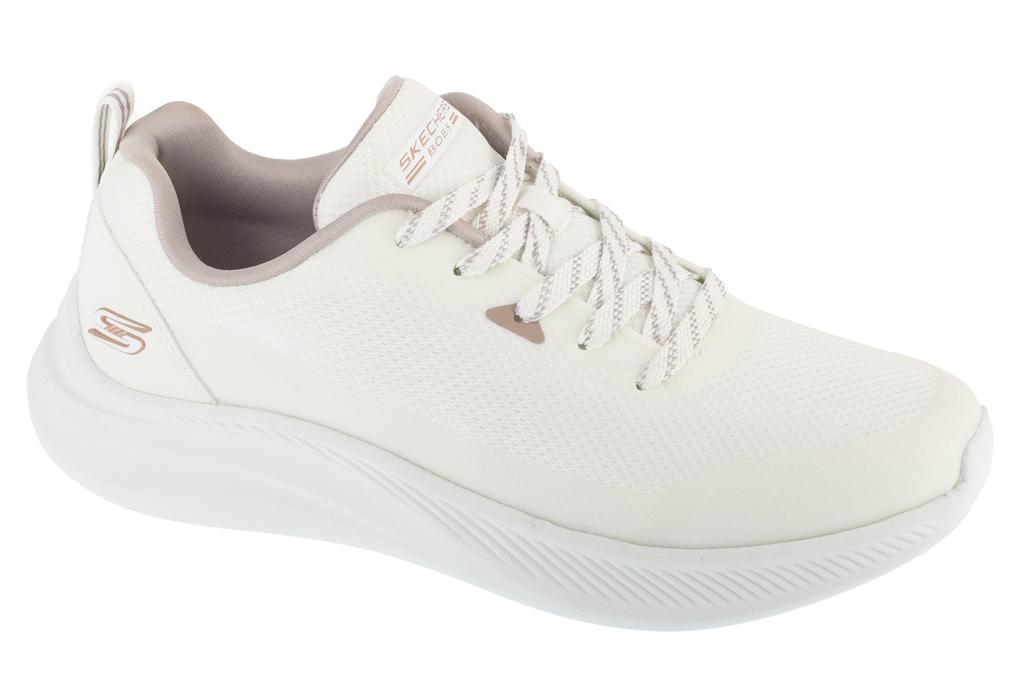Skechers Bobs Mode Flex, Womens White Sneakers