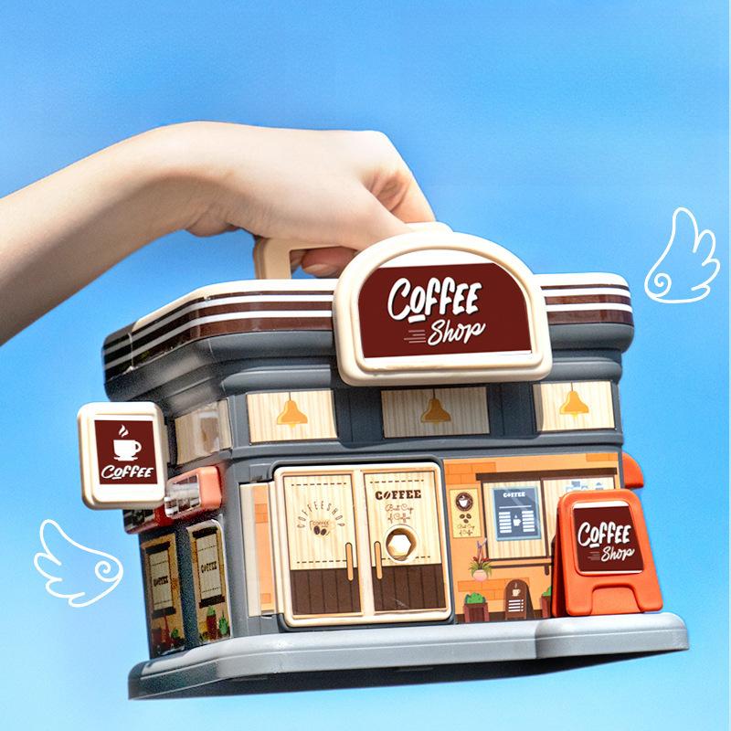 Children's Gift Creative Piggy Bank Children's Cartoon DiY Hands-Only Goal Reward Gift