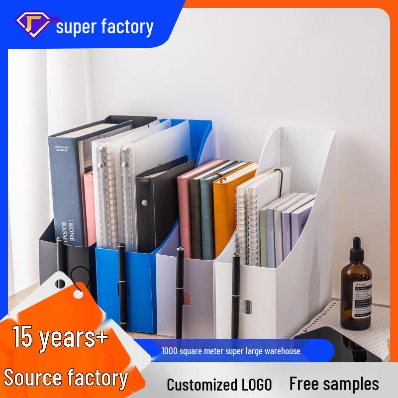Foldable Plastic Book Support & Desktop Organizer for Students Small Box белый