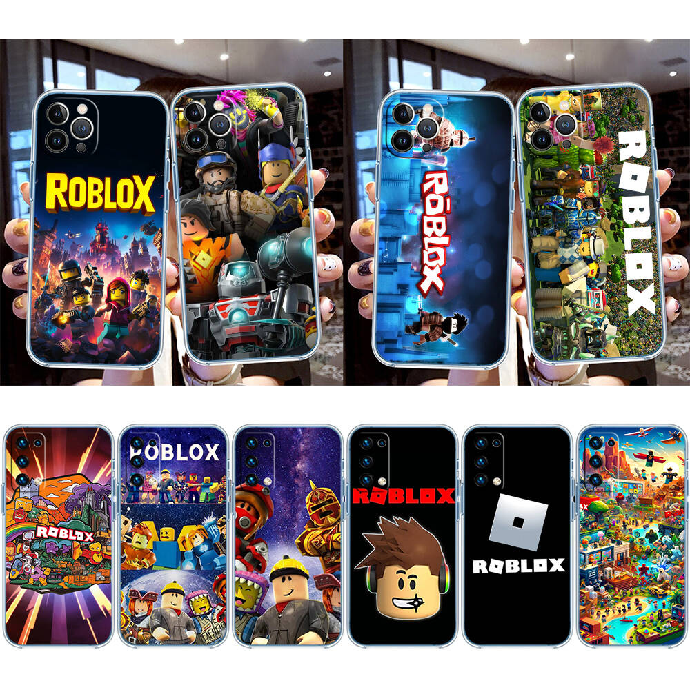 R-Robloxs Phone Case for Motorola G14 G15 G24 G30 G31 G32 G34 G41 G42 G51 G52 G50 G60S G60 G62 G72 G71 G73 G84 G85 G200 E32