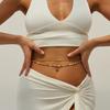 2025 Faddish 4Pcs/Set Boho Multilayer Summer Bikini Sexy Waist Belly Chain Women Rice Beads Body Chain Charm Jewelry Gift