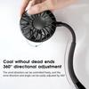 Neck Fan Rechargeable 1200mAh 3 Speeds Hands Free Wearable Fan Portable Personal Cooling Fan for Travel Outdoor Hot Sale