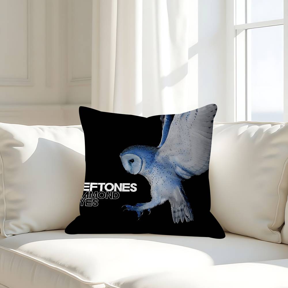 

Deftones Музыкальная наволочка Чехол для диванной подушки Украшение комнаты дома Детский подарок 16x16Inch