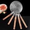 Stainless Steel Bamboo Handle Strainer