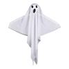 Halloween Glowing Hanging Ghost Battery Powered Luminous Hanging Ghost Decor Illuminated Ghost Prop for Haunted House Decor