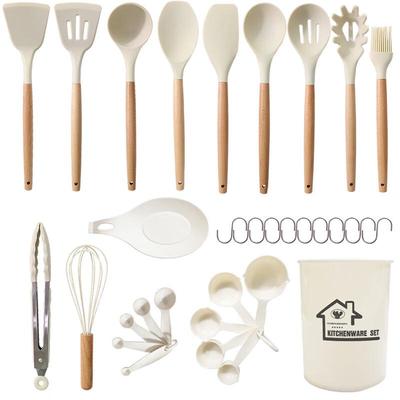 ZISIZ Silicone Kitchen Utensil Set