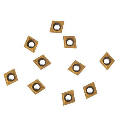 10Pcs CCMT32.51 CCMT09T304 US735 Carbide Insert Lathe Turning Inserts CNC Blade