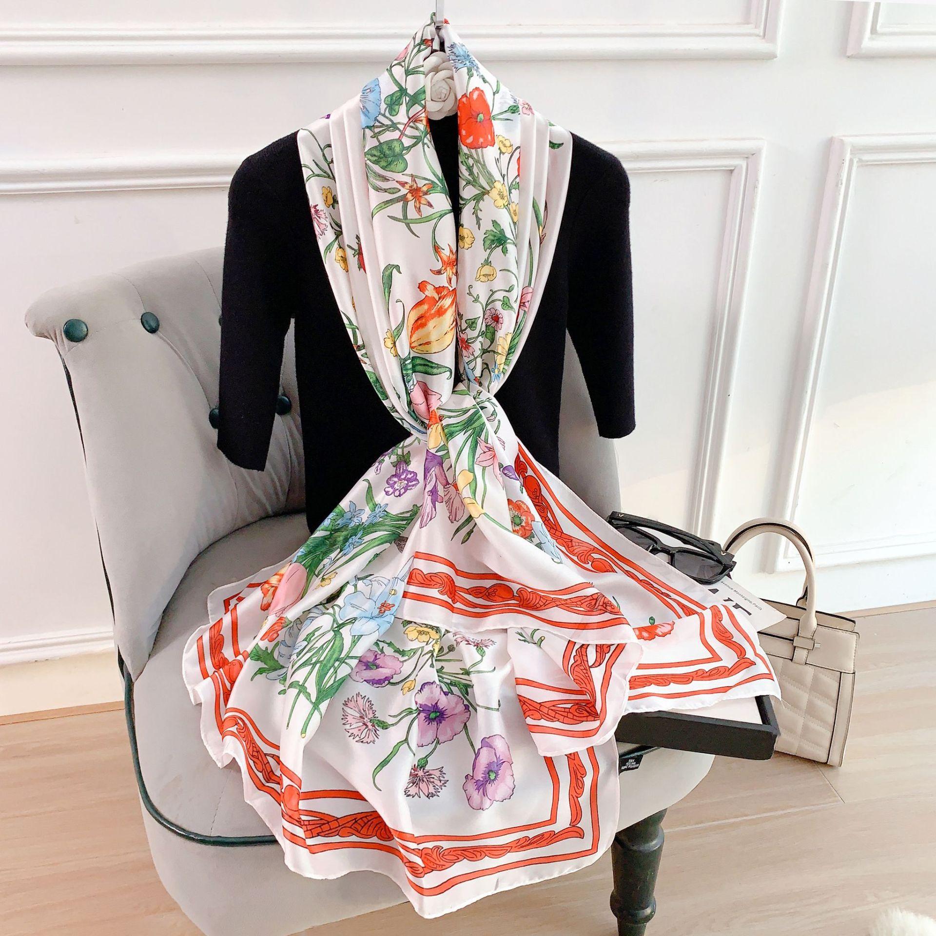 

Модная тонкая шаль для путешествий и отпуска, элегантная и роскошная женская комната с кондиционером и шалью для улицы 90-180cm