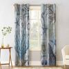 Marine Organisms Starfish Octopus Coral Shells Blackout Curtains For Living Room Bedroom Window Treatment Drapes Home Decor