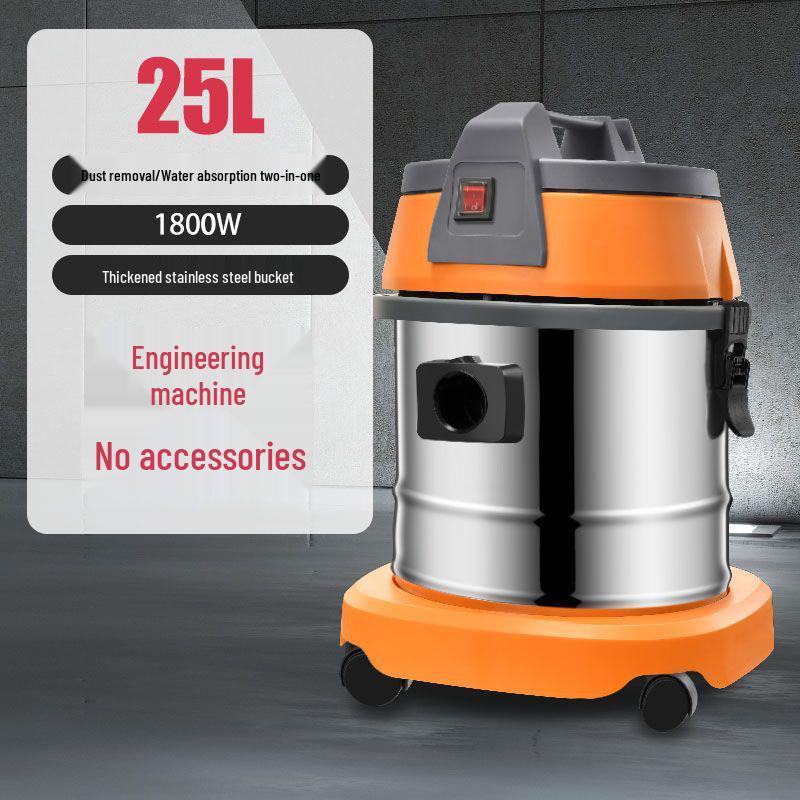 High-Power Industrial Vacuum Cleaner: Super Strong Suction for Home, Commercial, Car Wash, Grouting, Wet & Dry Use.