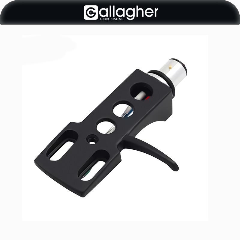 "Vinyl Record Player Stand with Wired Phonograph Needle Holder"