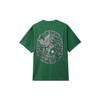 Nike Logo Pattern Casual Round Neck Short Sleeve Drop Shoulder T-Shirt Unisex T-Shirt Green FZ7621-341