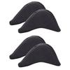 1/2Pair Toe Plug Soft Sponge Half Insoles Reusable Toe Filler Inserts Shoes Adjustable Big Foot Brace Pad Unisex Shoe Inserts