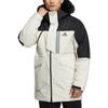 Adidas Fur Hooded Down Jacket With Logo Print Unisex Outerwear HR5231