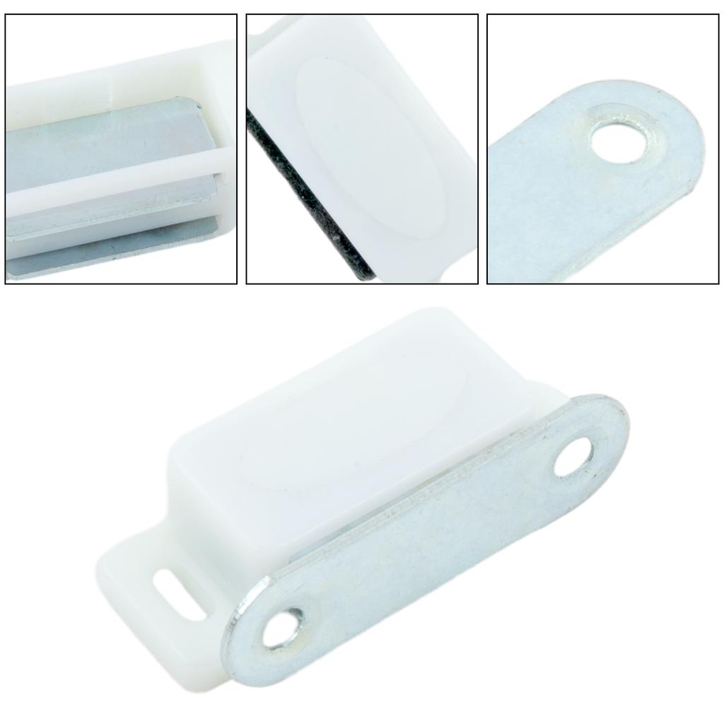 Cabinet Magnet Latch Door Catches Kitchen Cupboard Wardrobe Closet Plastic Magnetic Cabinet Door Magnetic Touch Furniture