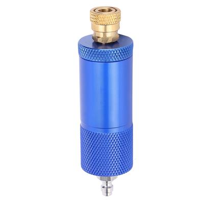 Oil‑Water Separator Filter for 30MPA 40MPA 4500psi Air Compressor with 8mm Female Connector Straight Male Connector