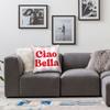 Ciao Bella Art Design Pillow Cover Cute Funny Pillow Case For Living Room Chair Comfy Pillowcases Gift