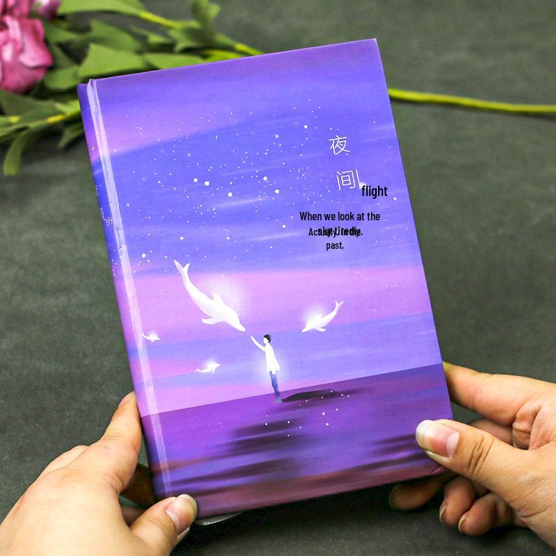 Retro Starry Sky Student Diary: Full-Color Planner Notebook