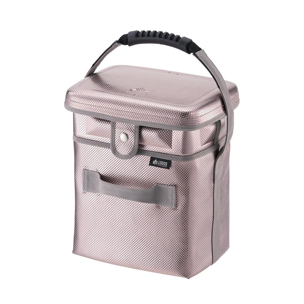LOGOS Hyper Cooler with Slip Foldable Cooler Box for Disaster Preparedness Sub-Zero Lid, TALL, 81670051,